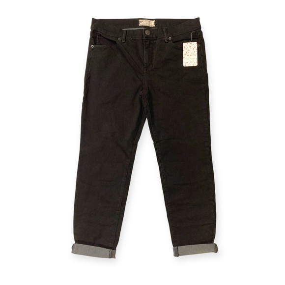 Free People Denim - Free People | NWT Women’s Black Denim Cropped Jeans